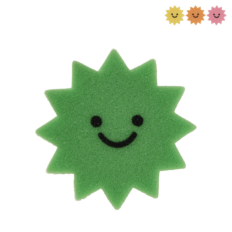 Schuurspons zon - ø10x3 cm - diverse varianten 