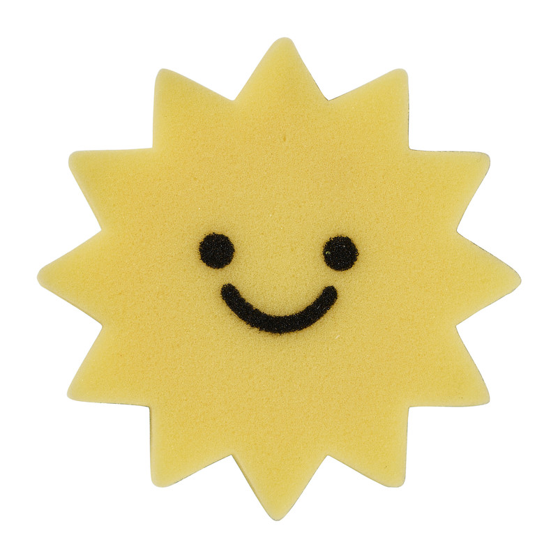 Schuurspons zon - ø10x3 cm - diverse varianten 