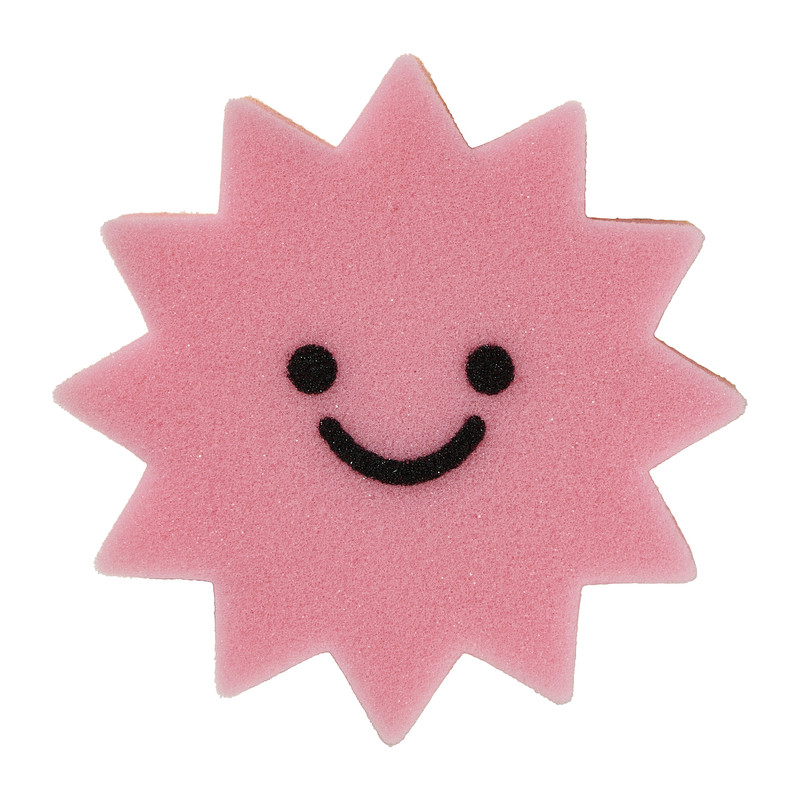 Schuurspons zon - ø10x3 cm - diverse varianten 