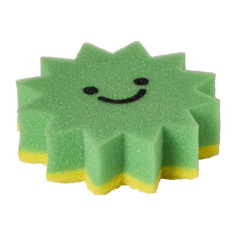 Schuurspons zon - ø10x3 cm - diverse varianten 