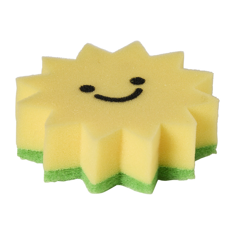 Schuurspons zon - ø10x3 cm - diverse varianten 