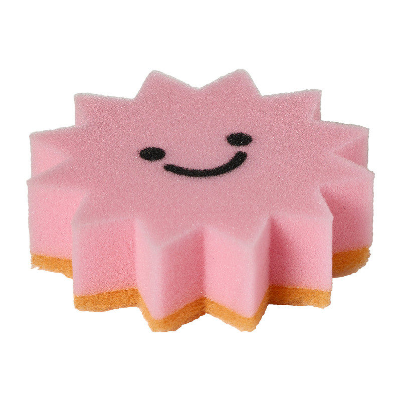 Schuurspons zon - ø10x3 cm - diverse varianten 