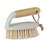 Handschrobber bamboe - bruin - 13x11x5.8 cm