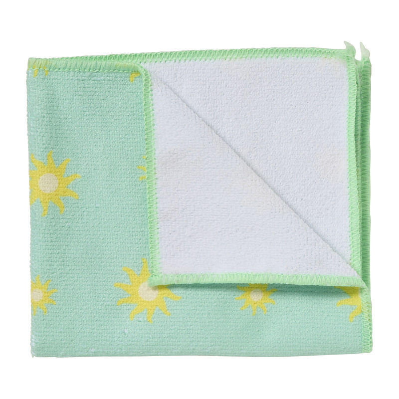 Microvezel doekjes zonnetjes - 32x36 cm  - set van 2