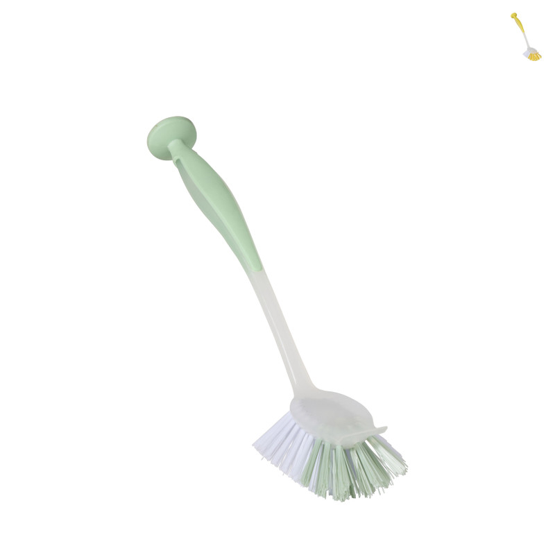 Afwasborstel met zuignap - 28x5 cm - diverse varianten