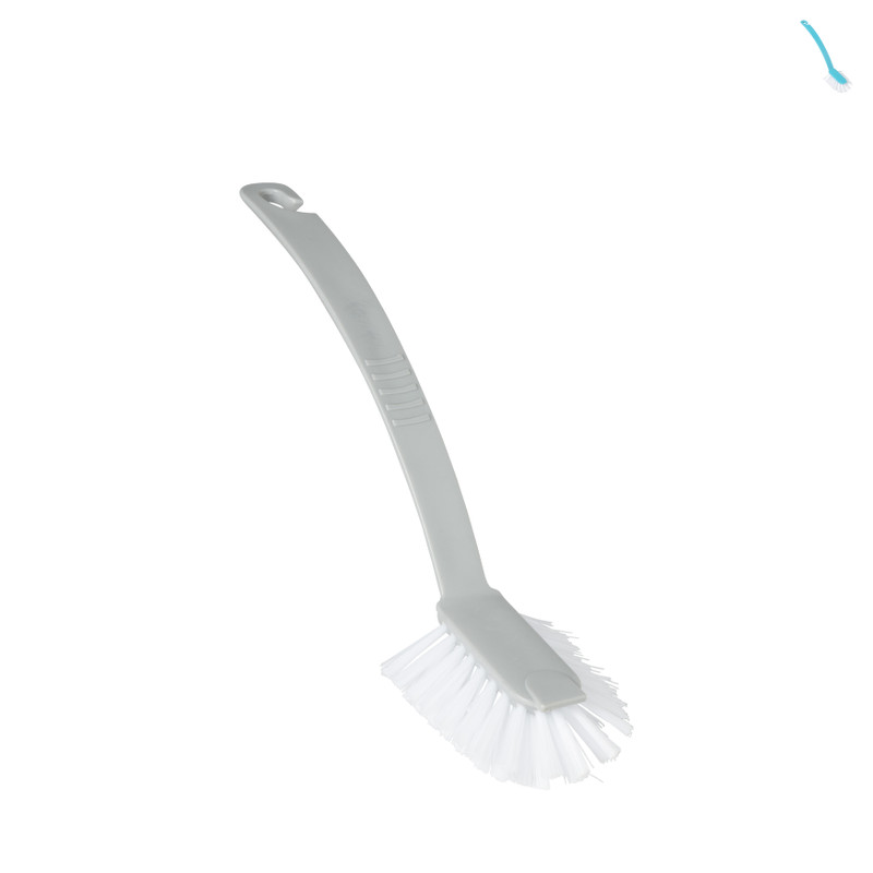 Afwasborstel recycled - diverse kleuren - 26 cm