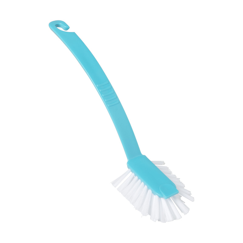 Afwasborstel recycled - diverse kleuren - 26 cm