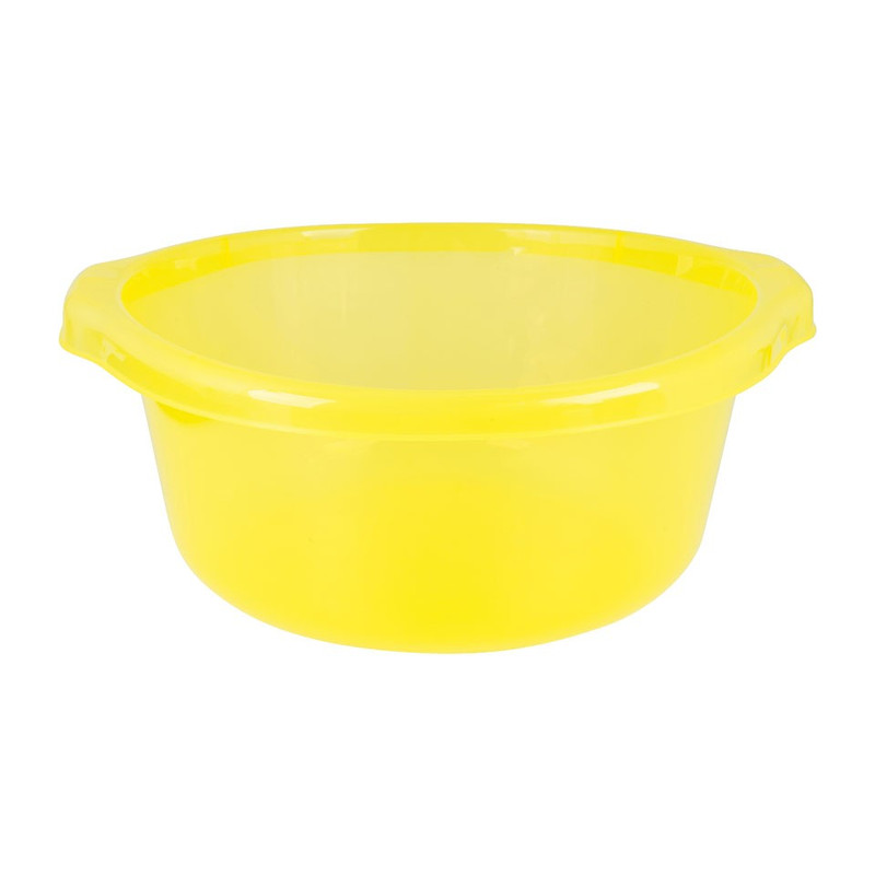Afwasteil 8 liter - geel - 33 cm