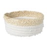 Badkamer mandjes jute - set van 3