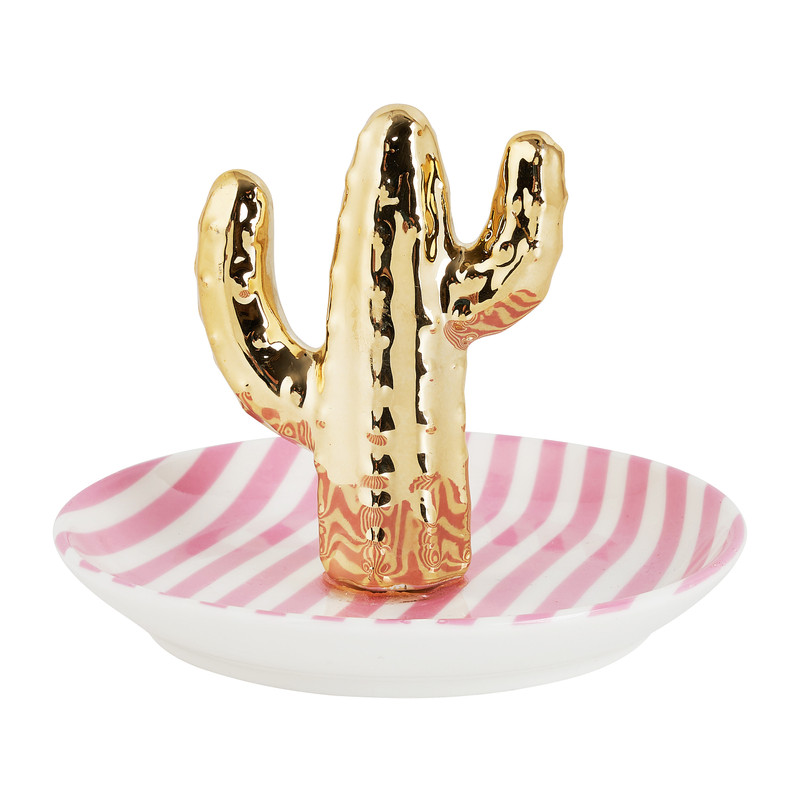 Sieradenschaaltje cactus - 10x8 cm