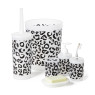 Badkamerset luipaardprint - 5-delig 