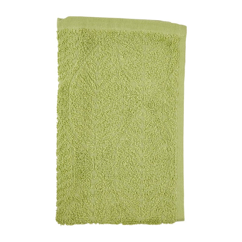 Gastendoek reliëf - groen