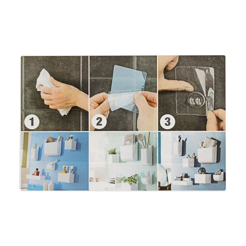 Compactor hang it bakje zelfklevend - 16x10 cm 