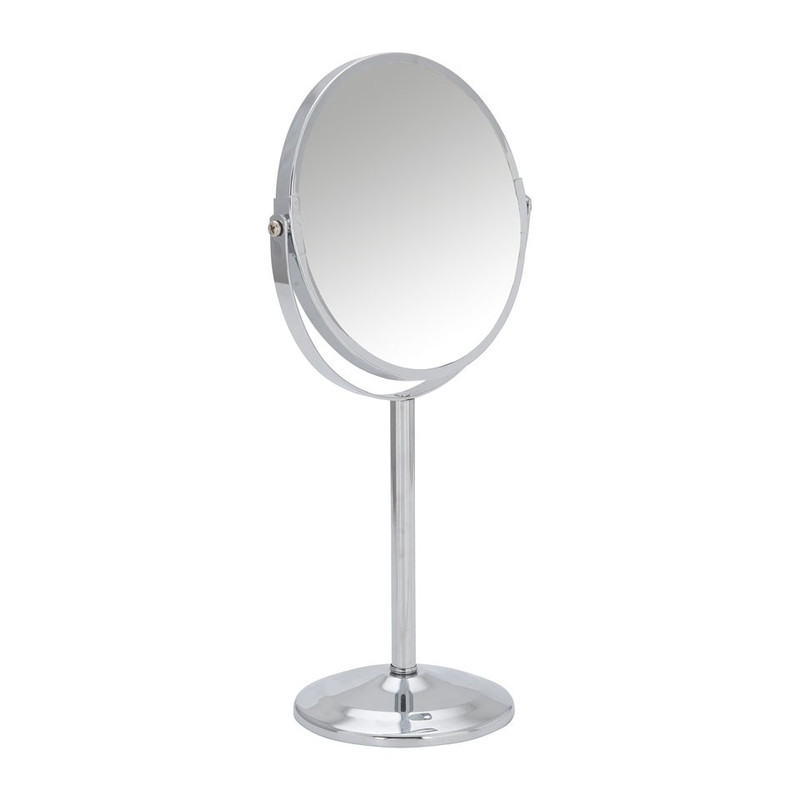Onderdompeling kiespijn Bandiet Make-up spiegel - chroom - 36 cm | Xenos