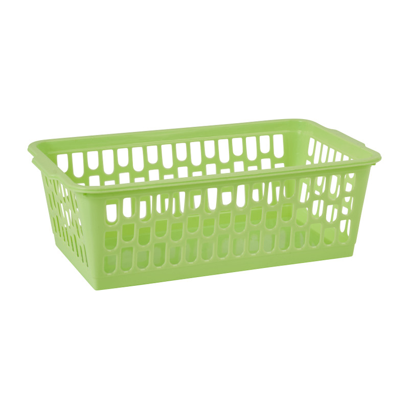 Mandje small - groen - 14x24x8 cm