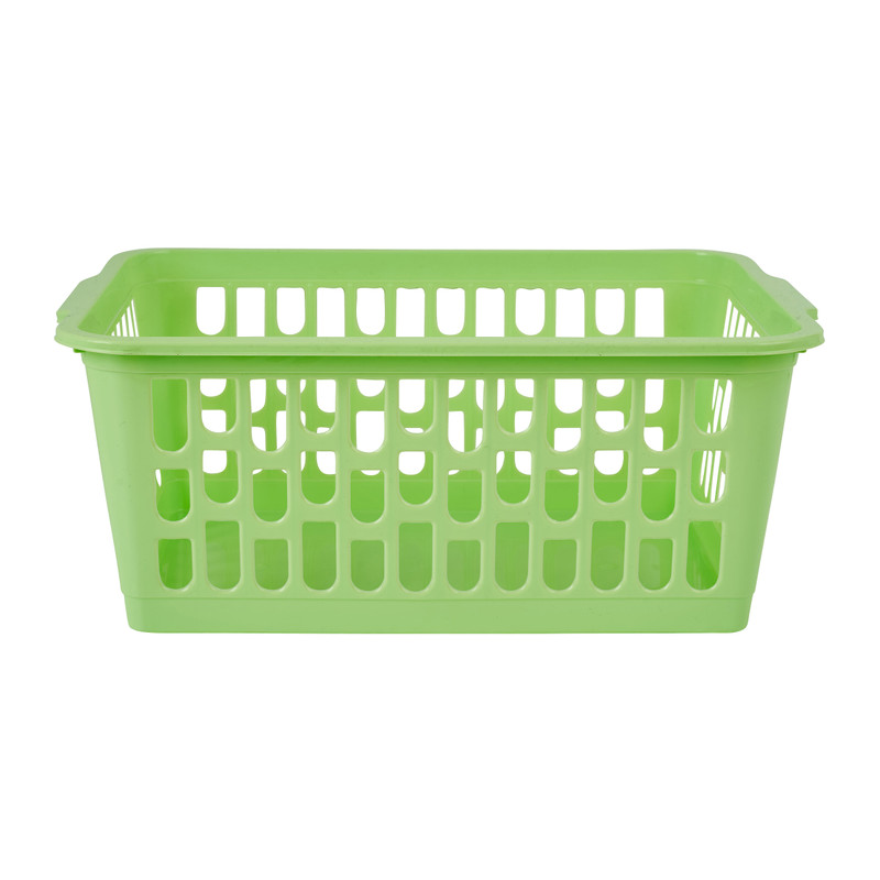 Mandje large - groen - 24x34x14.5 cm