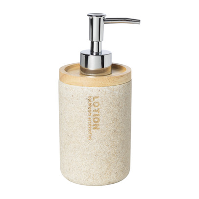 Zeeppomp sand - beige - ø8x18.5 cm 