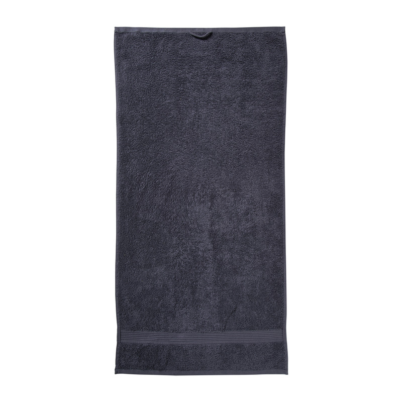 Handdoek - grijs - 50x100 cm