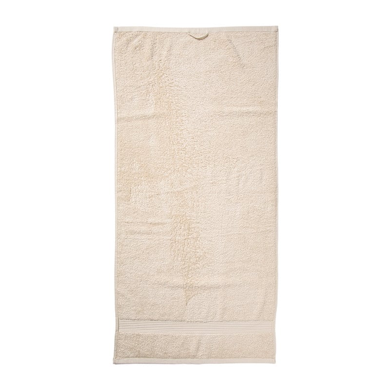 Handdoek - beige - 50x100 cm