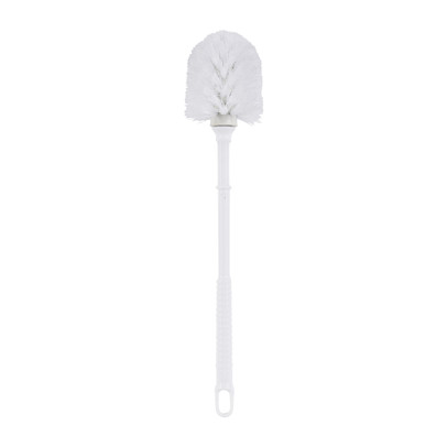 Toiletborstel basic - wit - 40 cm