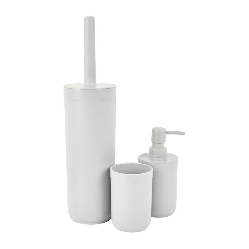 Badkamerset - 3-delig - grijs