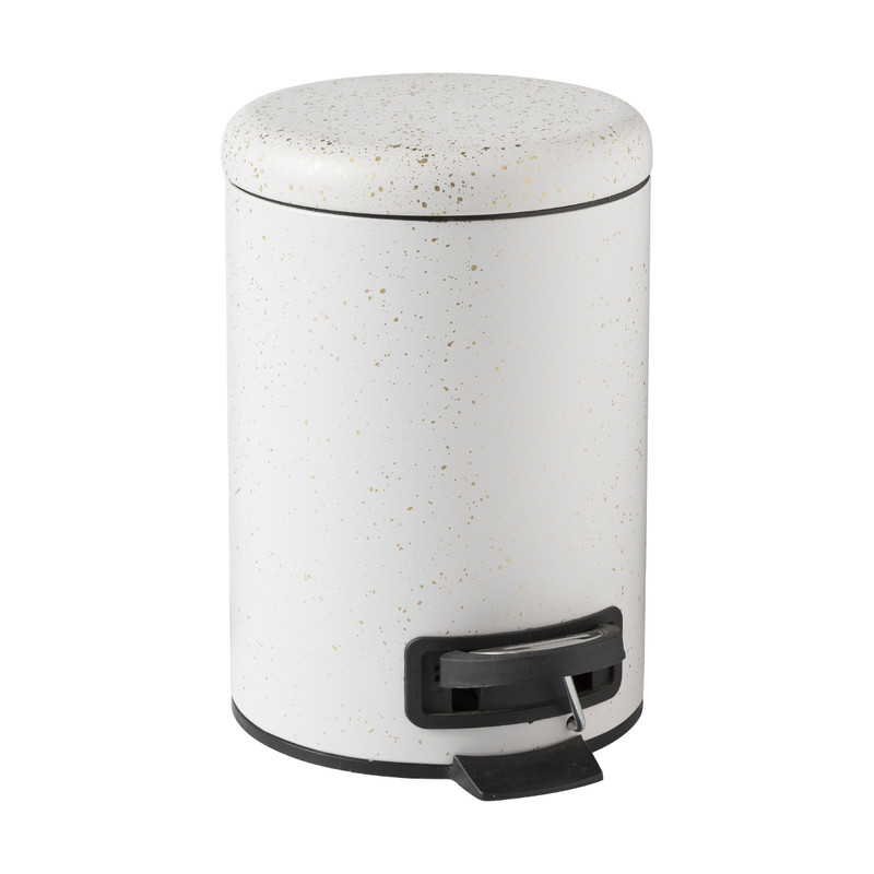 Pedaalemmer spetters - wit/goud - 3 liter