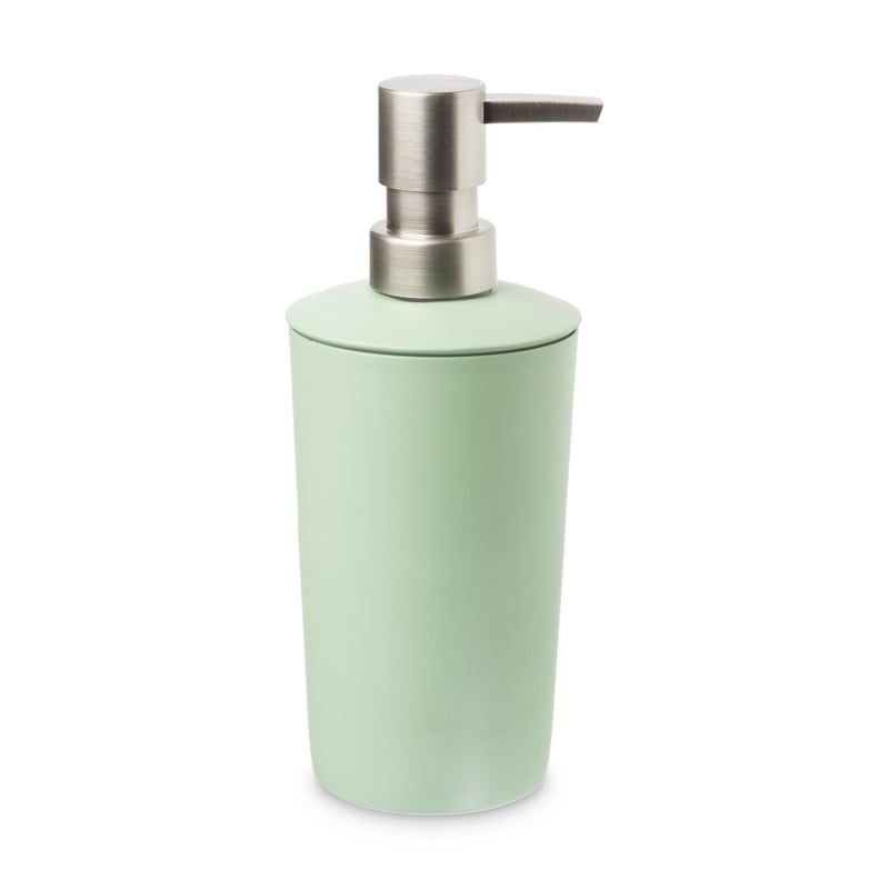 Zeeppomp metaal - groen - ⌀8x18 cm