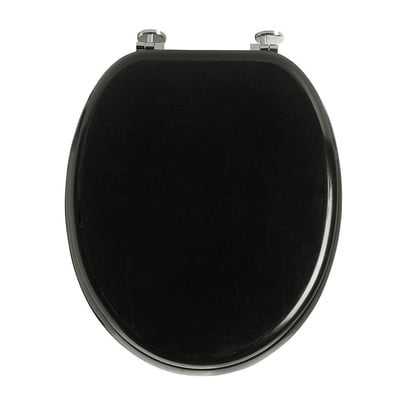 Rondsel transmissie Gebruikelijk Toiletbril basic zwart | Xenos