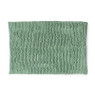 Badmat chenille - groen - 40x60 cm