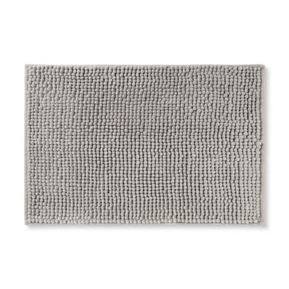 Badmat chenille - beige - 40x60 cm