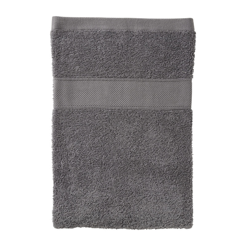 kunst Onzorgvuldigheid flauw Handdoek groot - antraciet - 70x140 cm | Xenos