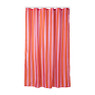 Douchegordijn gestreept - roze/oranje - 180x200 cm