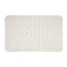 Badmat Lijnen - wit - 50x70 cm