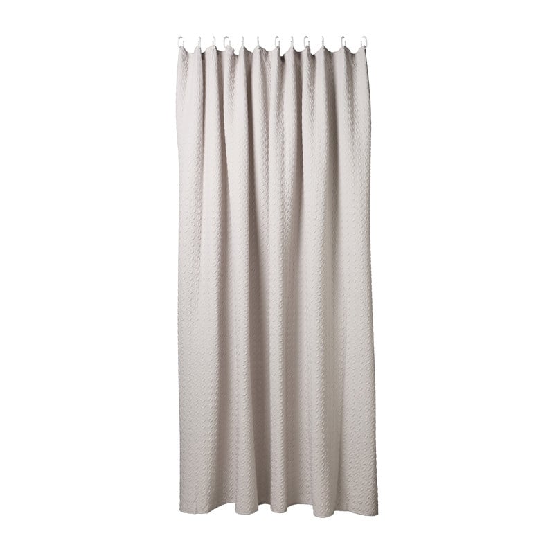 Douchegordijn motief - grijs -180x200 cm