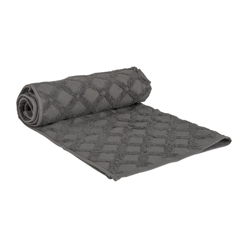 Handdoek X - 60x110 cm - antraciet 