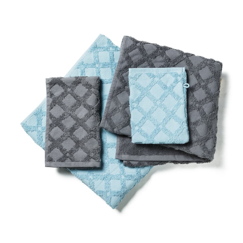 Handdoek X - 60x110 cm - antraciet 