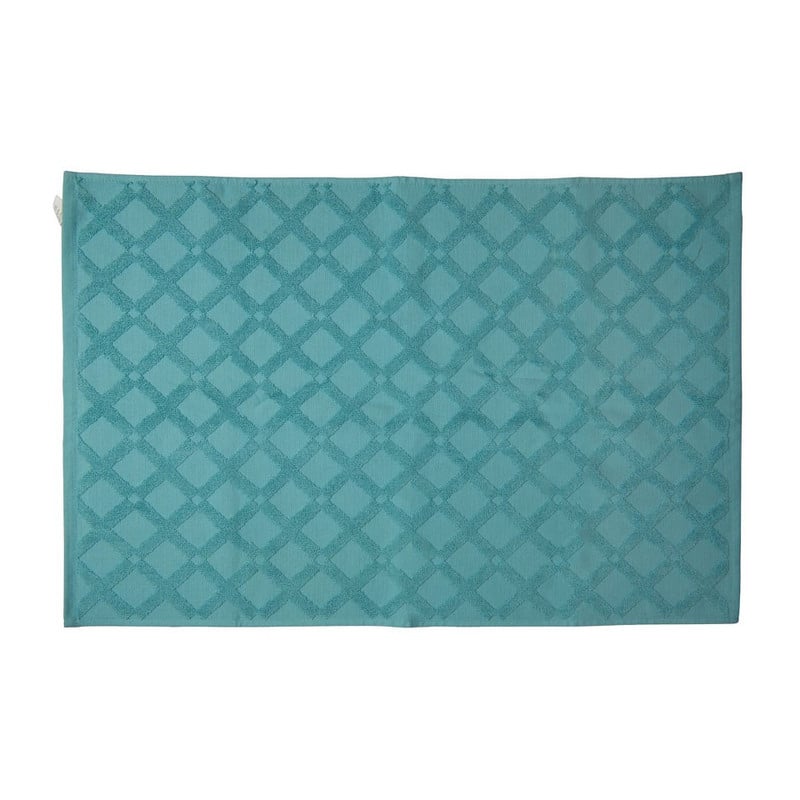 Badmat X - 50x80 cm - blauw