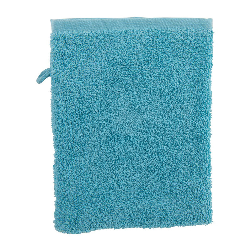 Washand X - 21x16 cm - blauw