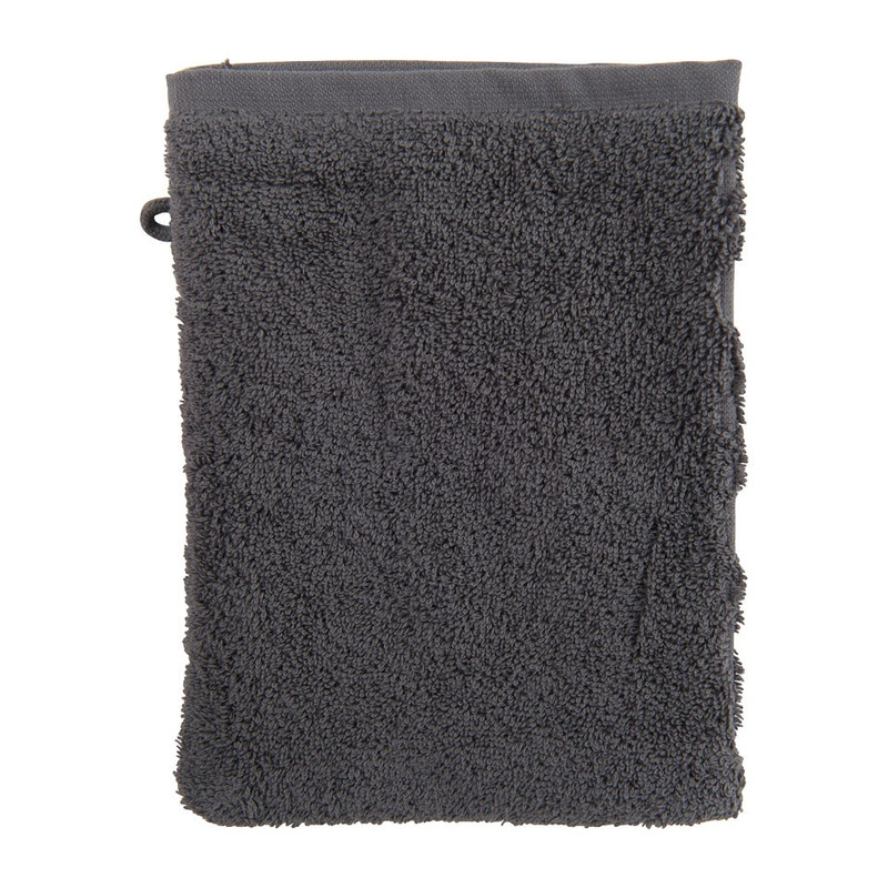 Washand X - 21x16 cm - grijs