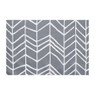 Douchegordijn visgraat - 180x200 cm - grijs