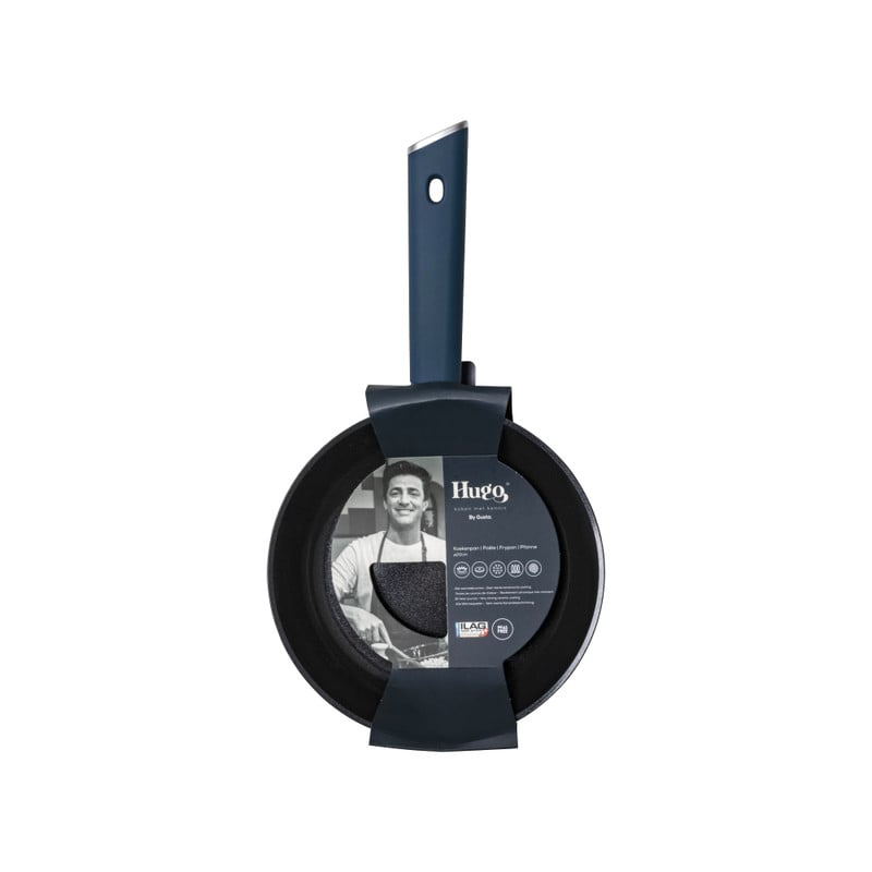 Hugo Kennis koekenpan - blauw/zwart - ø20x5 cm 