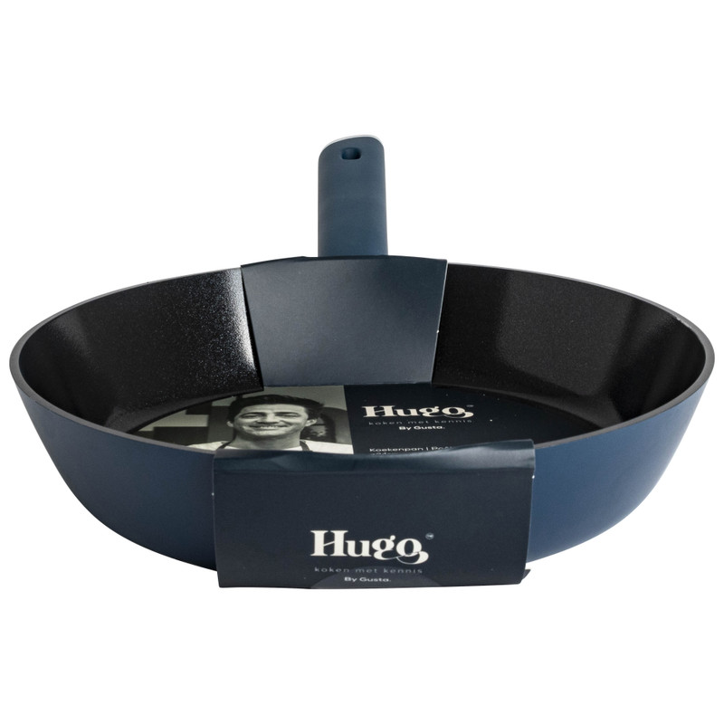 Hugo Kennis koekenpan - blauw/zwart - ø24x5 cm 
