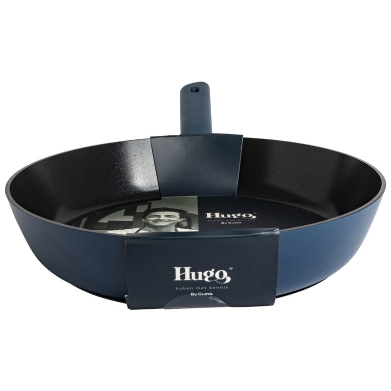Hugo Kennis koekenpan - blauw/zwart - ø28x5.5 cm 