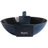 Hugo Kennis wokpan - blauw/zwart - ø28x8 cm