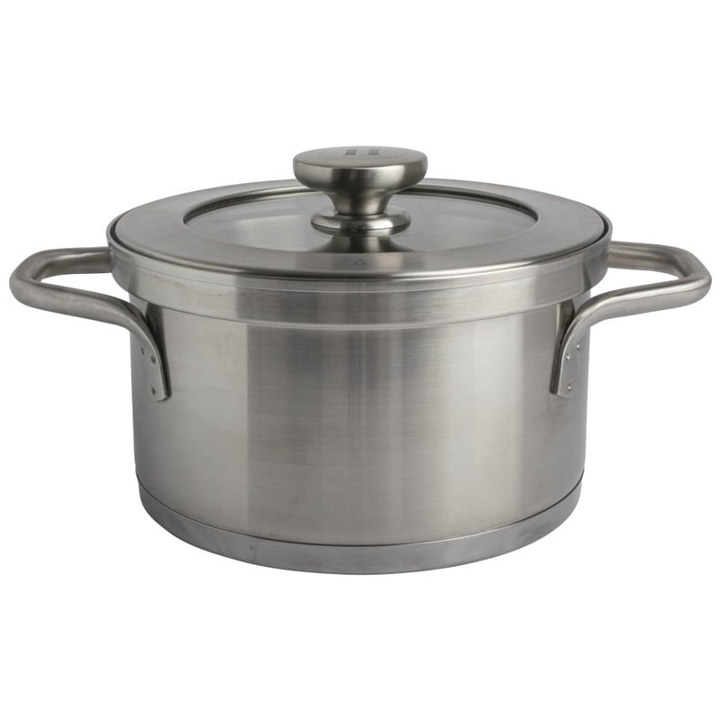 Hugo Kennis pannenset inclusief deksel met afgietsysteem - set van 4