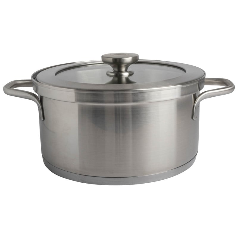 Hugo Kennis pannenset inclusief deksel met afgietsysteem - set van 4