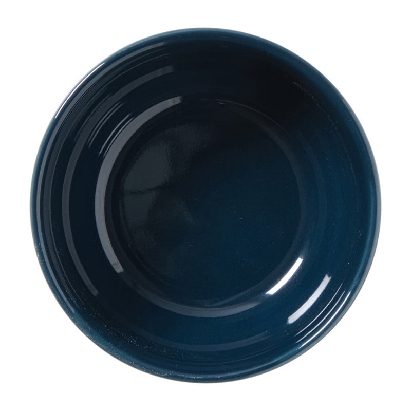 Hugo Kennis schaaltje - blauw/wit - ø9 cm