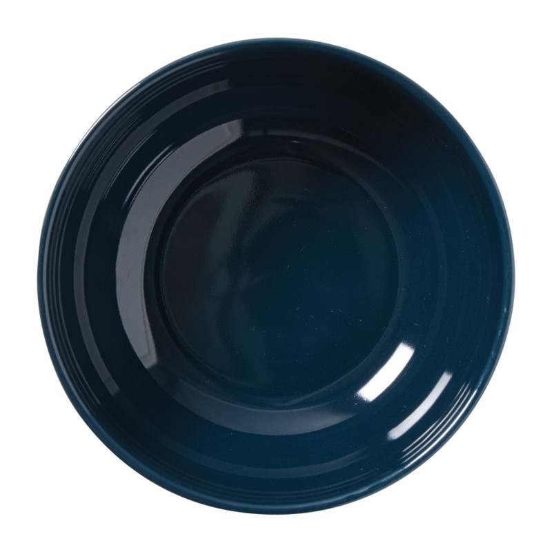 Hugo Kennis schaal - blauw/wit - ø15 cm