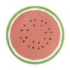 Placemat watermeloen - roze/groen - ø38 cm