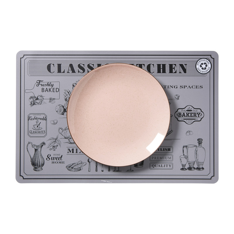 Placemat keuken - 43.5x28.5 cm - diverse varianten